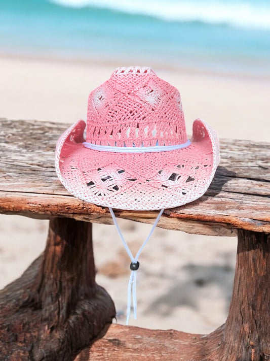 Sombrero Cowboy Coastal Pink